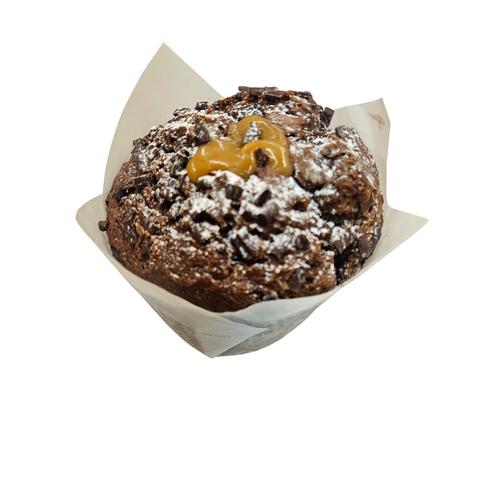 Choc & caramel Muffin